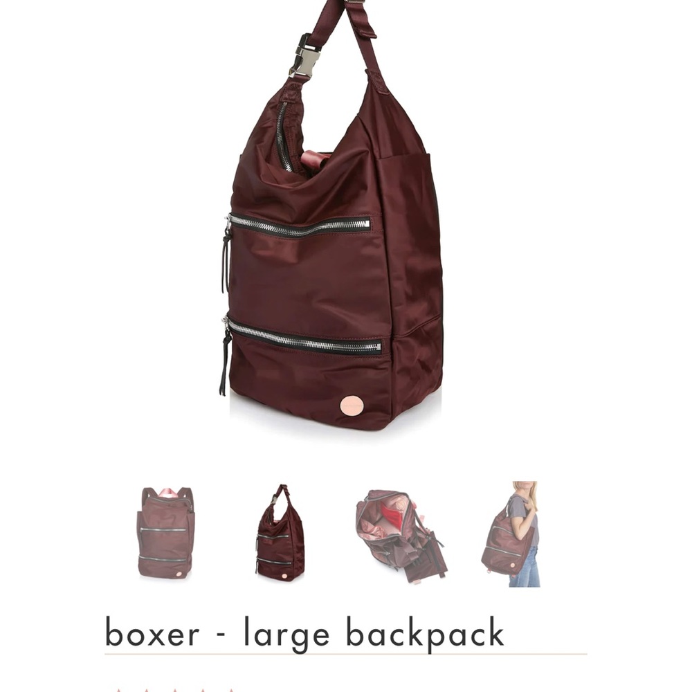 NWOT ShortyLove Large Boxer Backpack